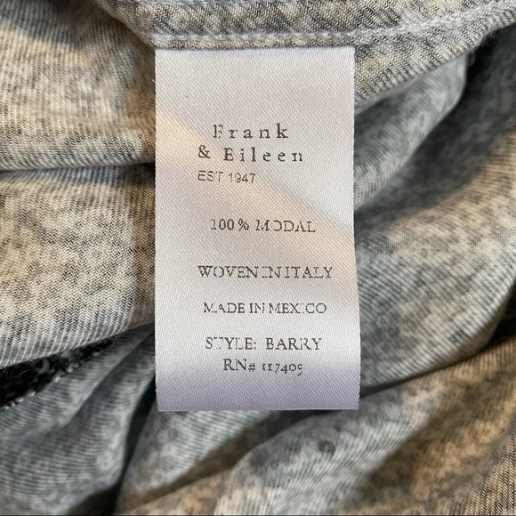 Frank & Eileen Barry Floral Button Front Shirt NWT - Picture 9 of 12